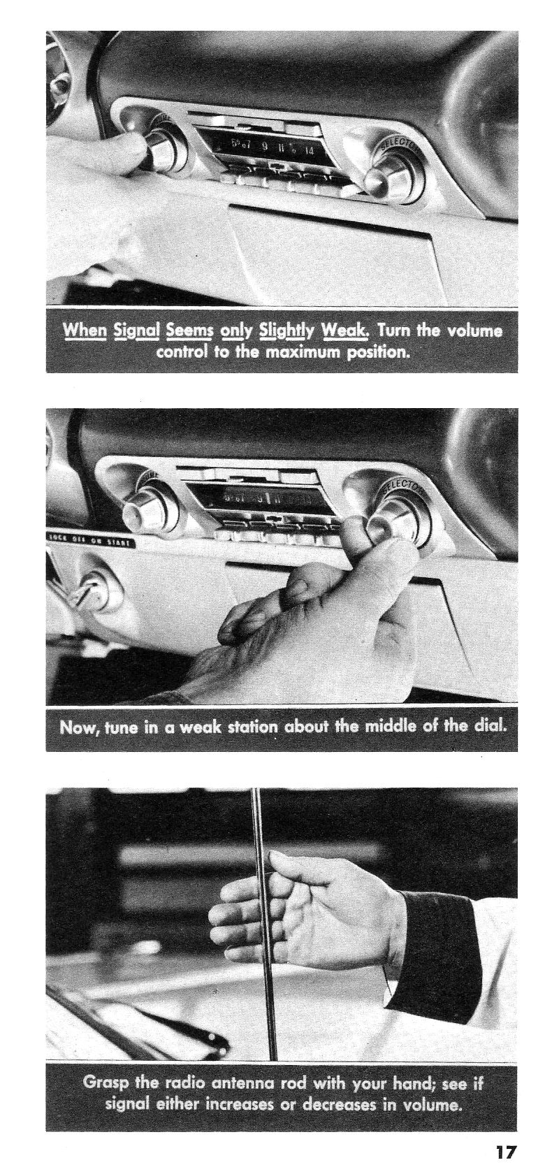 1959 Chevrolet Rapid Radio Checks Booklet Page 19